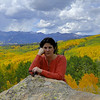 near crested butte.  outrageous color eh?  i've lived in colorado for 8 glorious years and this is the most amazing color i have ever seen.  (and we've traveled here a lot!)
how lucky am i?